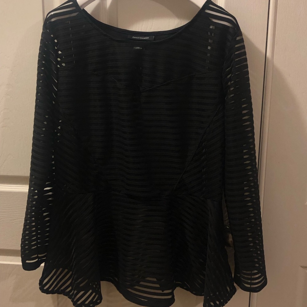 Flirty Peplum Top